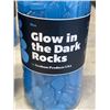 Image 2 : 4 NEW TUBS OF BLUE GLOW IN THE DARK ROCKS