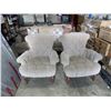 Image 1 : 2 MODERN ACCENT CHAIRS