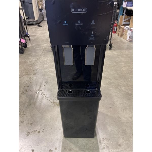 ICEMAN BOTTOM FED WATER COOLER WORKING DUAL OPTION INTAKE WORKING RETAIL $390