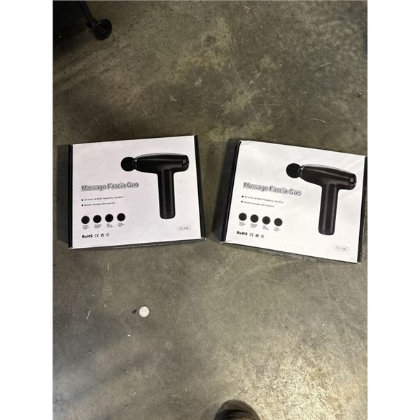 2 NEW MASSAGE FASCIA GUNS