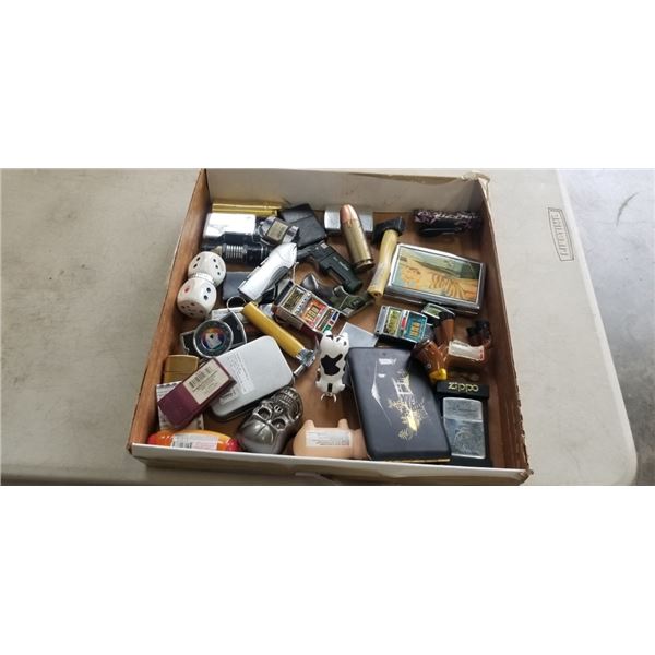 LOT OF NOSTALGIC BUTANE LIGHTERS