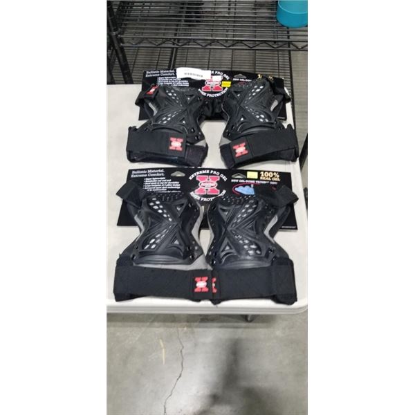 2 NEW EXTREME PRO GEL KNEE PAD SETS