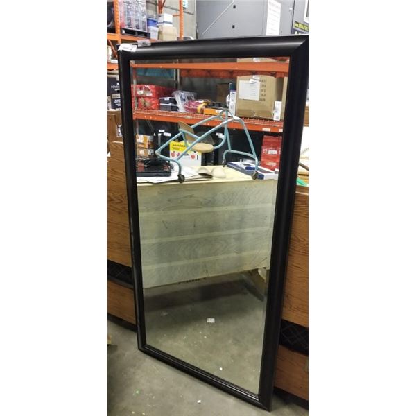 ART IN MOTION FRAMED MIRRO, 28 X 60 OUTER DIMENSION 33X65