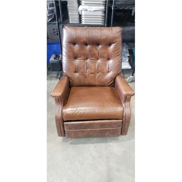 MCM BROWN RECLINER CHAIR