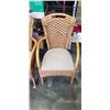 Image 2 : 2 BAMBOO ARM CHAIRS
