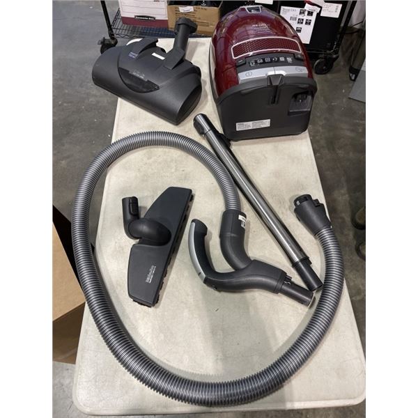 MIELE COMPLETE C3 TOTAL CARE CANISTER VACUUM - TESTED WORKING, RETAIL $999 WITH POWER HOSE AND ELECT