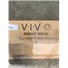 Image 2 : VIVO RECESSED TV WALL MOUNT