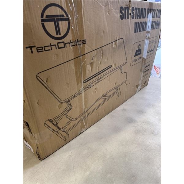 TECH ORBITS SIT STAND DESKTOP WORKSTATION