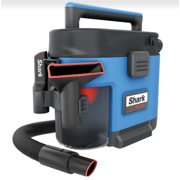 SHARK MESS MASTER CANISTER VACUUM - TESTED WORKING, RETAIL $159