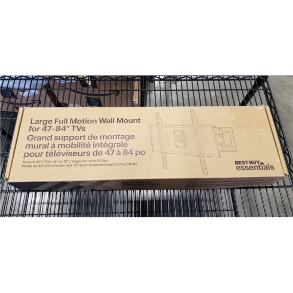 BBE LARGE 47-84" TILTING WALL MOUNT
