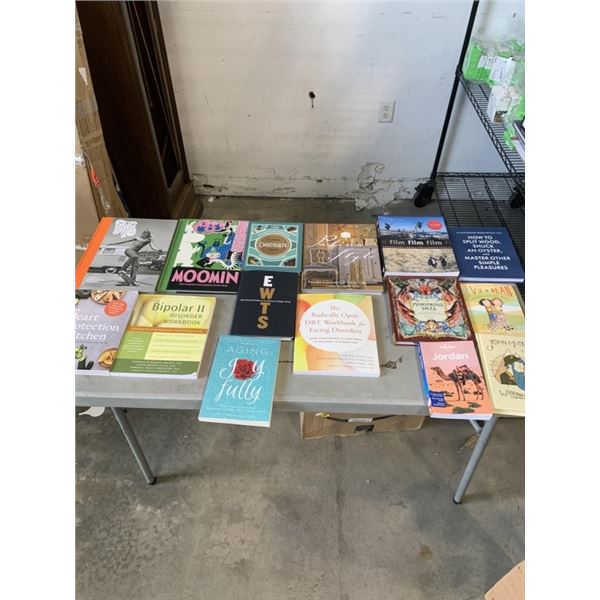 ASSORTED NEW HARD COVER BOOKS, APPROX 16