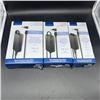 Image 1 : 3 INSIGNIA UNIVERSAL LAPTOP CHARGERS 65W, 90W AND 180W RETAIL $180