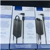 Image 3 : 3 INSIGNIA UNIVERSAL LAPTOP CHARGERS 65W, 90W AND 180W RETAIL $180