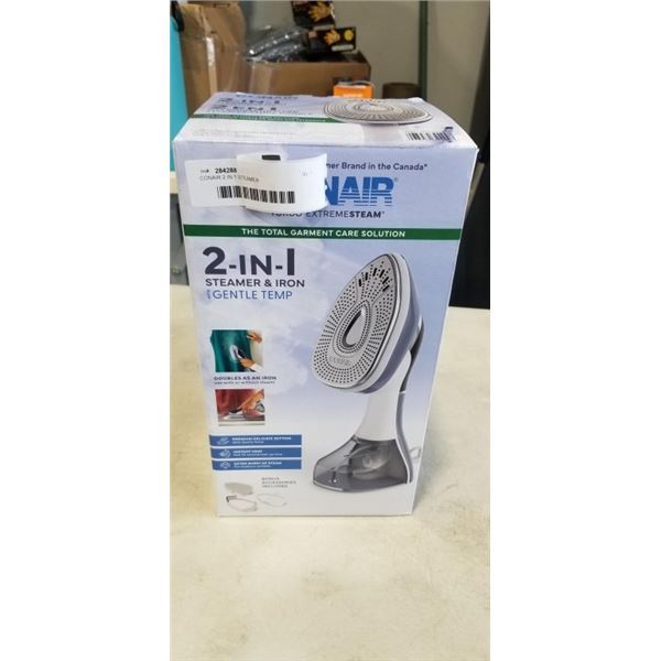 CONAIR 2 IN 1 STEAMER