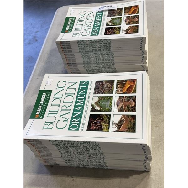 NEW BLACK AND DECKER BUILDING GARDEN ORNAMENT HOW TO BOOKS