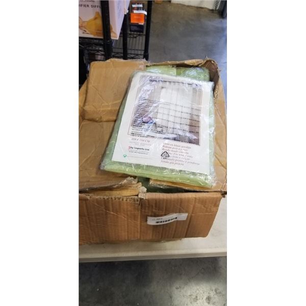 NEW CASE OF LACE CURTAINS