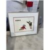 Image 4 : BOX OF CHINA  FRAMED STITCH ARTWORK