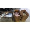 Image 1 : 2 BAGS AND BOX OF VHS TAPES