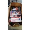 Image 3 : 2 BAGS AND BOX OF VHS TAPES