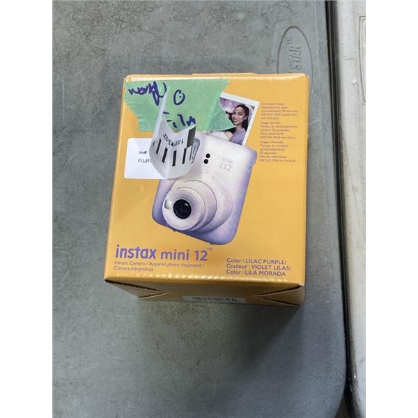 FUJIFILM INSTAX MINI 12 CAMERA - TESTED WORKING, RETAIL $99