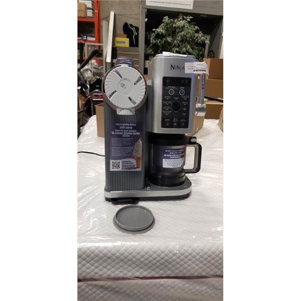 AS NEW NINJA CREAMI SWIRL ICE CREAM MAKER - TESTED WORKING, RETAIL $429