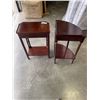 Image 3 : 2 SIDE TABLES