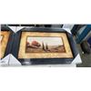 Image 2 : SET OF 2 FRAMED ART PRINTS 28"X22"
