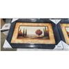 Image 3 : SET OF 2 FRAMED ART PRINTS 28"X22"