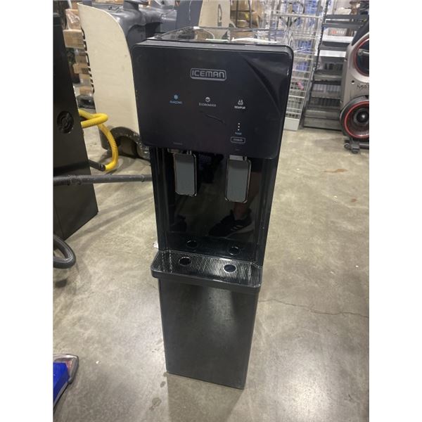 ICEMAN BOTTOM FED WATER COOLER WORKING DUAL OPTION INTAKE WORKING RETAIL $390