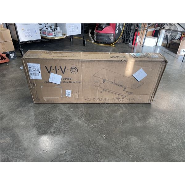 VIVO BLACK ELECTRIC DESK RISER