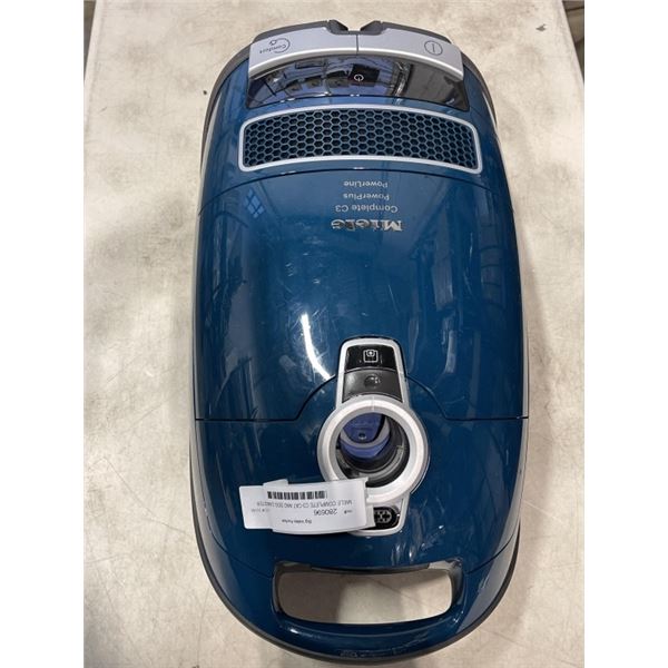 MIELE COMPLETE C3 CAT AND DOG CANISTER VACUUM - TESTED WORKING, RETAIL $1199, VACUUM ONLY, STORE DIS