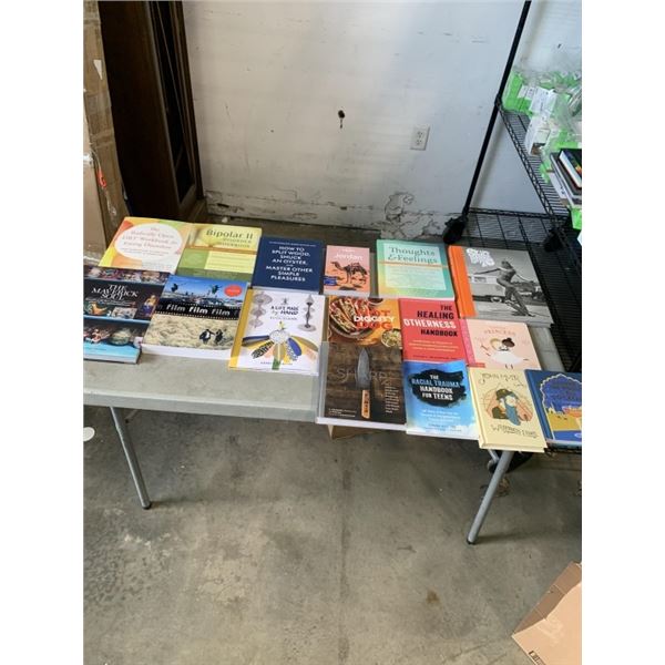 ASSORTED NEW HARD COVER BOOKS, APPROX 16