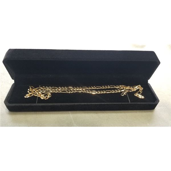 NEW 18K GOLD PLATED 6.0MM CUBAN LINK NECKLACE 21.5" LONG