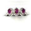 Image 1 : STERLING SILVER NATURAL ENHANCED RUBY (1CT) RING, SIZE 9, W/A $460.00. RUBY I THE BIRTHSTONE FOR JUL