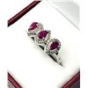 Image 3 : STERLING SILVER NATURAL ENHANCED RUBY (1CT) RING, SIZE 9, W/A $460.00. RUBY I THE BIRTHSTONE FOR JUL