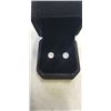 Image 2 : NEW PLATINUM PLATED 1.0CT EACH SIMULATED DIAMOND (CZ) STUD EARRINGS