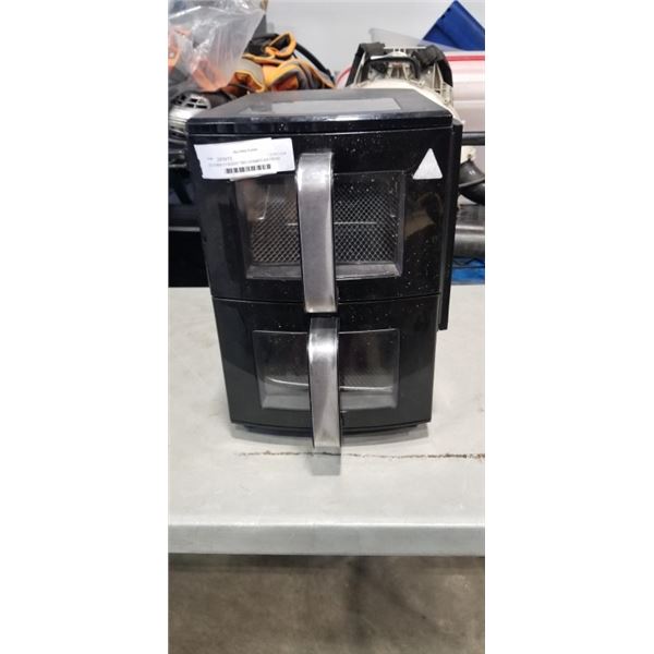 GOURMIA STACKER TWO-DRAWER AIR FRYER WORKING