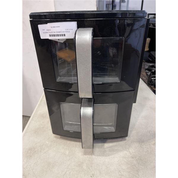 GOURMIA STACKER TWO-DRAWER AIR FRYER WORKING