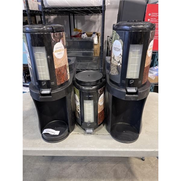 2 COMMERCIAL COFFEE DISPENSERS