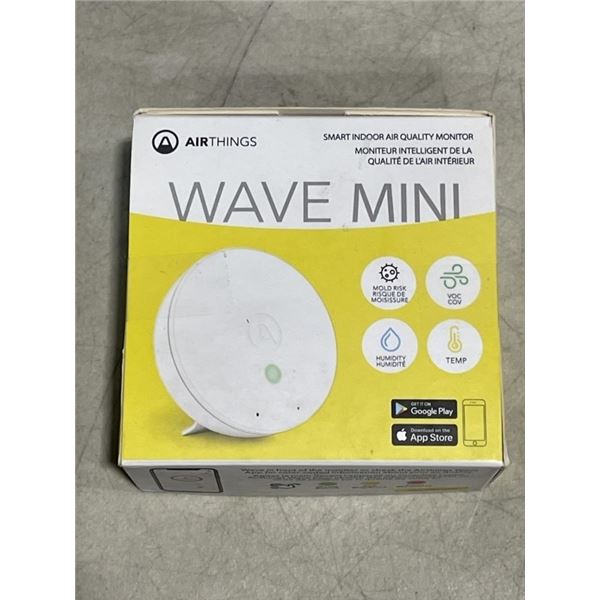AIRTHINGS WAVE MINI SMART INDOOR AIR QUALITY MONITOR