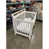 Image 2 : WHITE CRIB WITH MATTRESS