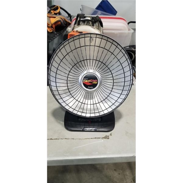 PRESTO PARABOLIC HEATER WORKING