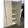 Image 3 : WHITE 3 DOOR WARDROBE