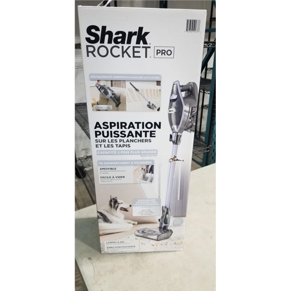 SHARK ROCKET PRO DLX CORDED STICK VACUUM - TESTED WORKING, RETAIL $279