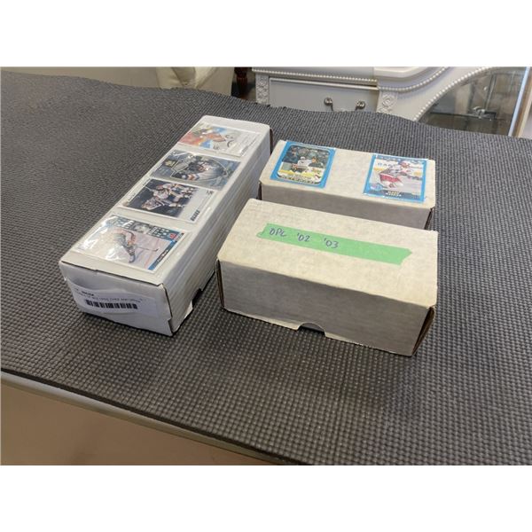 3 CASES OF 90'S OPEE CHEE AND UPPER DECK HOCKEY CARDS