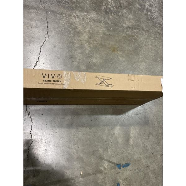 VIVO BLACK TREADMILL RISER