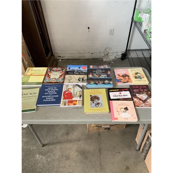 ASSORTED NEW HARD COVER BOOKS, APPROX 16