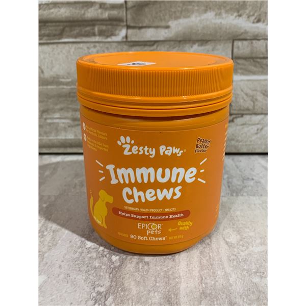 Zesty Paws Immune Chews for Dogs (90 Soft Chews) Supports Immune Health