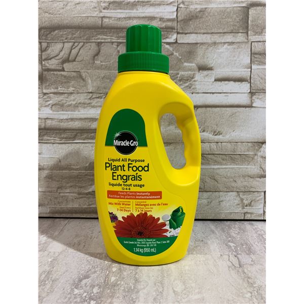 1 Jug of MiracleGro Liquid All-Purpose Plant Food (1.14kg) - New