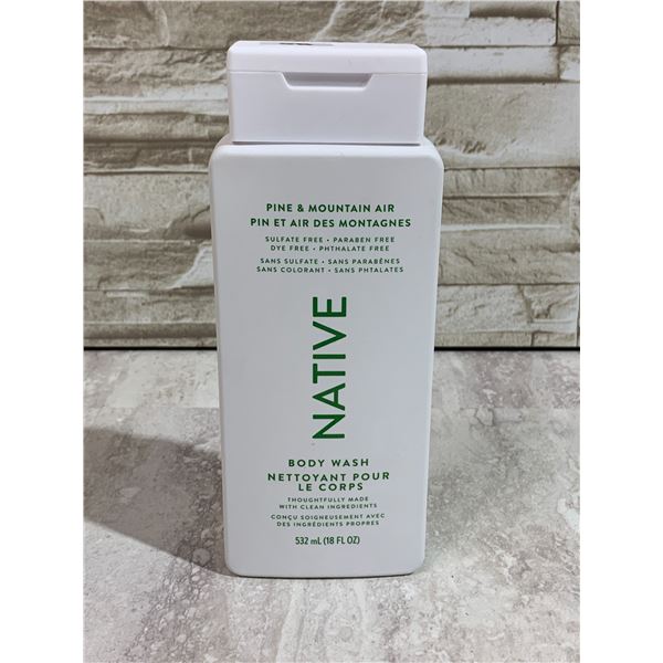 Native Pine & Mountain Air Body Wash 532ml